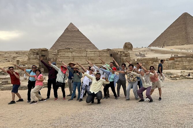 Private Cairo and Pyramids Tour with an Egyptologist Guide - Giza Pyramids and Great Sphinx: what you’ll do and what you should plan for