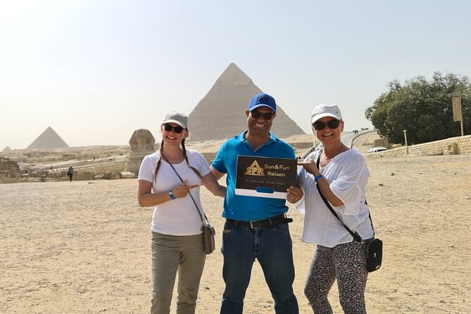 Private Cairo Excursion from Hurghada Makadi Bay Soma Bay Sahl Hasheesh Elguna - Great Sphinx details in 30 minutes: short stop, big payoff