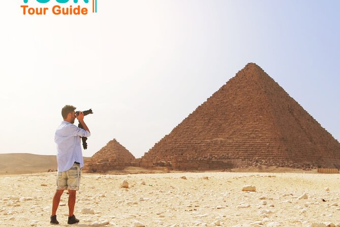 Private Cairo tour from Hurghada: No Shopping| Nile Cruise| Lunch - Giza pyramids plus the Great Sphinx: Cheops, Chephren, Mycerinus, and the smaller ones
