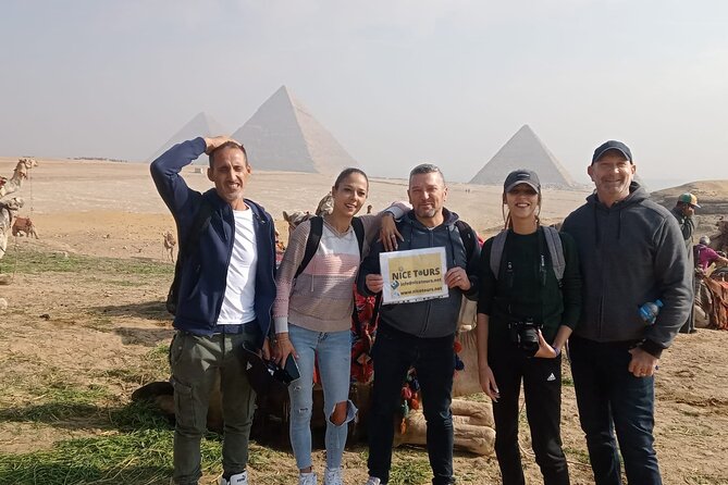 Private Day from Sharm to Cairo by plane, all entrance fees, Camel, Lunch, Guide - Lunch break: included food with a Cairo view vibe