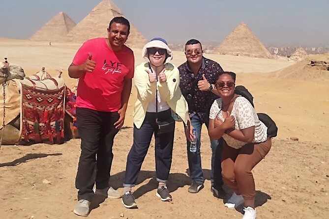 Private Day Tour Giza Pyramids,Sphinx,Saqqara and Memphis - How the Day Flows: From Giza Panoramas to Saqqara Dead-City