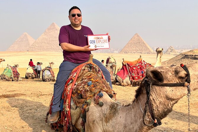 Private Day Tour Giza Pyramids,Sphinx,Saqqara and Memphis - Lunch, Water, and the Camel-Ride Break You Will Actually Use