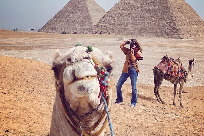 Private Day Tour to Giza Pyramids & Sphinx , with Pickup - Panorama Point, the Great Sphinx, and the Valley Temple Follow-Through