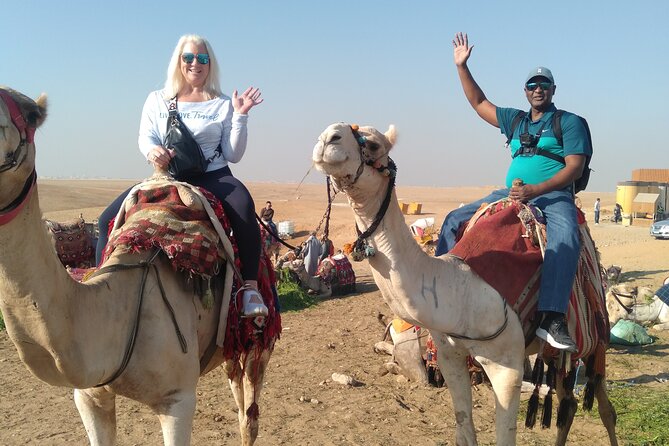 Private Day tour to Giza Pyramids with Camel ride - Hotel pickup from Cairo, and how to use the timing window