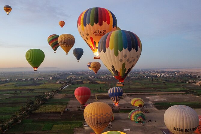 Private Day Tour to Luxor with Hot Air Balloon from Hurghada - Sunrise hot air balloon over Luxor: the view is the whole point