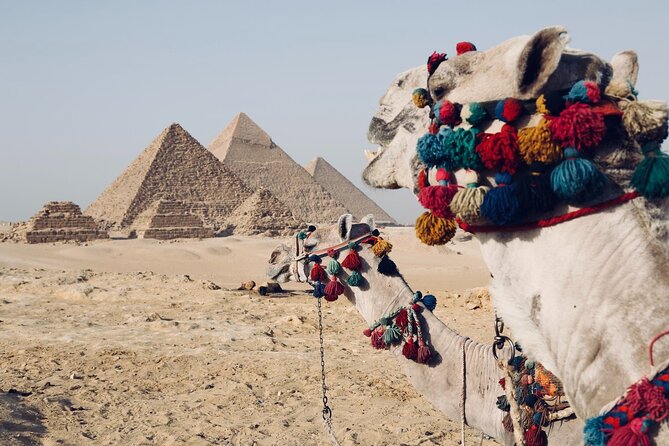 Private Day Trip To Giza Pyramids, Memphis City Dahshur & Saqqara Pyramids - The 8:00 am Giza Plateau Block: Great Pyramids, Valley Temple, and Sphinx Time