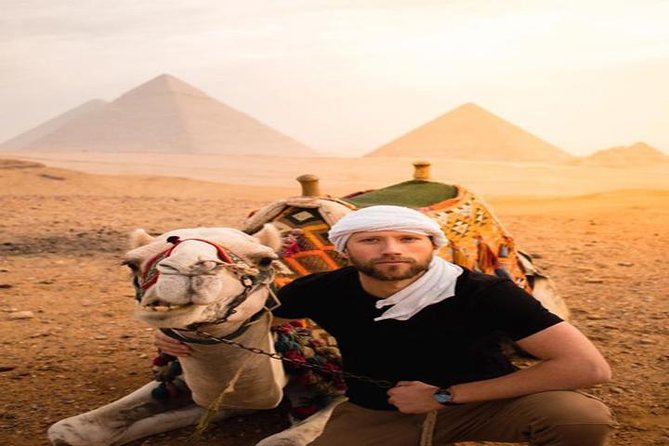 Private Experienced Tour for Camel ride during the sunset with Local Bedouin Dinner - Getting a real Egyptologist moment, not just a photo guide