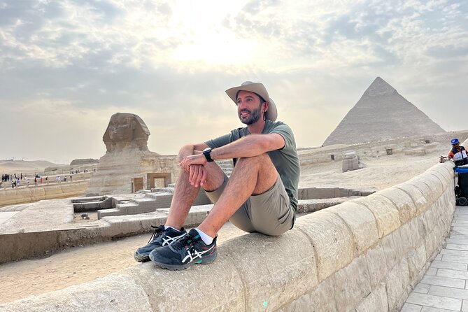 Private full day tour Sakkara , Memphis museum ,Dahshur pyramids - Memphis Museum: statues that make the kings feel real