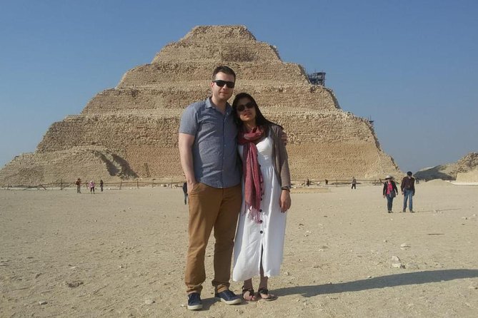 Private full day tour to Giza Pyramids, Sphinx, Sakkara and Dahshour with guided - Saqqara’s Step Pyramid of Djoser, where the “pyramid evolution” clicks