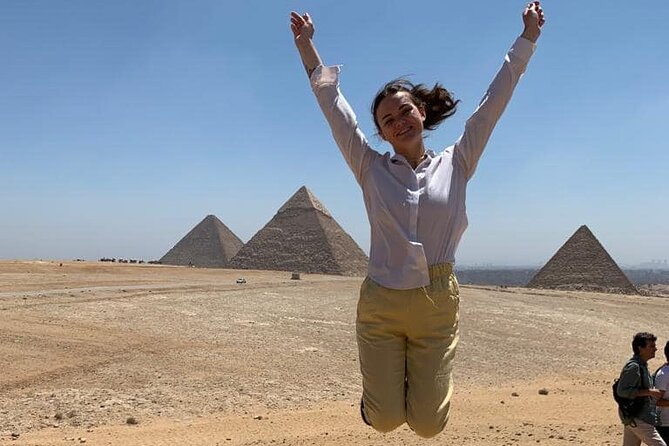 Private Giza pyramid,sphinx, Mummification temple& inside pyramid - Valley Temple of Chephren, mummification context, and the wishing well