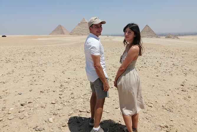 Private Giza pyramid,sphinx, Mummification temple& inside pyramid - Pyramids of Giza and the Sphinx, with Chephren in focus