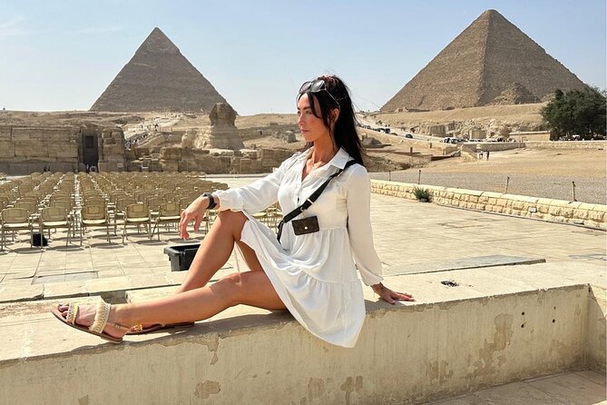 Private Giza Pyramids & Sakkara Tour with Camel Ride & Lunch - Panoramic viewpoint plus a 30-minute camel ride