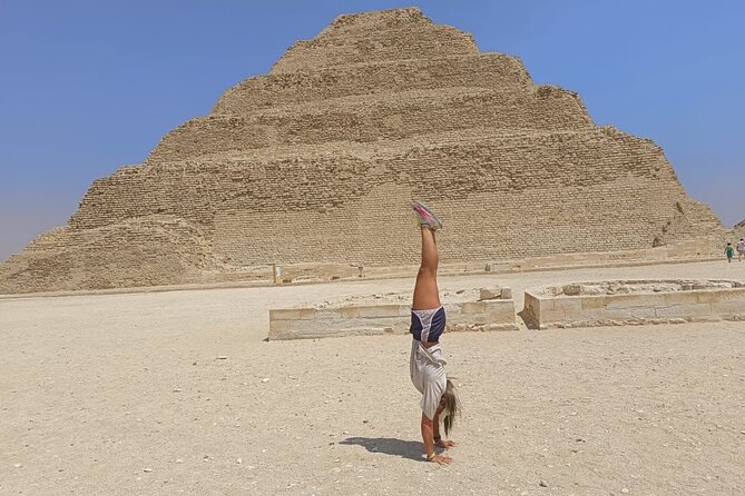 Private Giza Pyramids & Sakkara Tour with Camel Ride & Lunch - Mit Rahina Museum in Memphis: Ramesses II and marble Sphinx statues