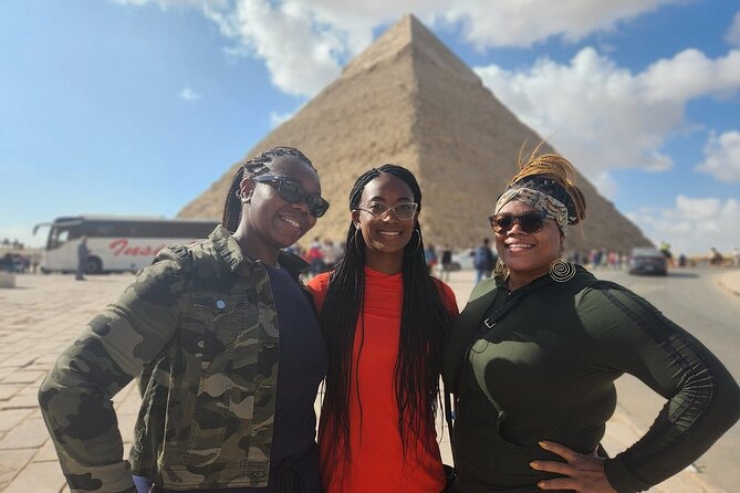 Private Giza Pyramids Sphinx Memphis Saqqara Lunch and Camel - Saqqara pyramids and tombs: where the monuments feel more human
