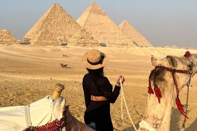 Private guide's trip to Giza pyramids, Great sphinx valley temple - Hotel pickup, air-conditioned rides, and how the pacing feels