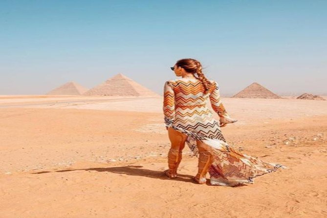 Private Guided Day Tour of Giza and Saqqara with Egyptian Lunch and Camel Ride - Camel ride around the pyramids: classic views, short duration, real fun