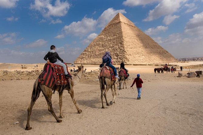Private Guided Day Tour of Giza and Saqqara with Egyptian Lunch and Camel Ride - Tickets, entrances, and what the $45 really covers