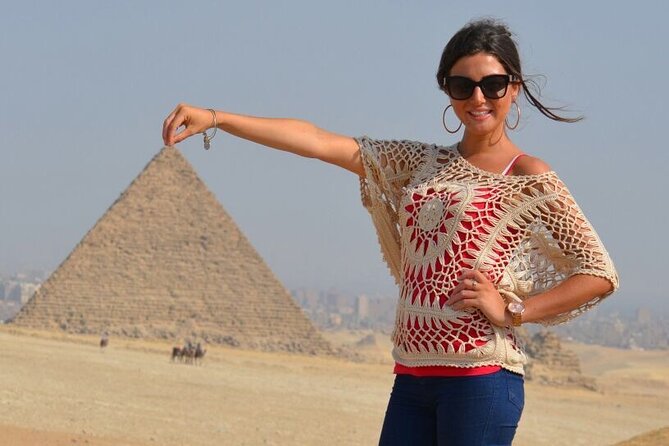 Private Guided tour to Giza Pyramids,Sphinx Camel Ride and Lunch - Great Sphinx and Valley Temple of Chephren, More Than One Famous Statue