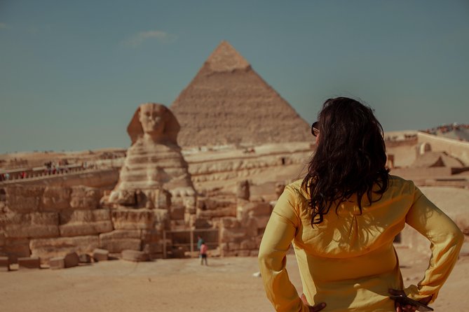 Private Half-Day Tour: Giza Pyramids and Sphinx by Camel - Great Sphinx: your face-to-face moment, planned for time