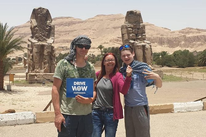 Private Luxor tour from Hurghada (all inclusive) - Hatshepsut at Deir el Bahari: terraces against the limestone cliffs