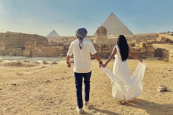 Private Pyramids & Sphinx Day with Great Egyptian Museum - Giza with a plan: pickup, AC comfort, and a guide who keeps you moving