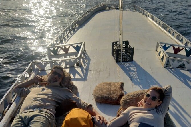 Private Sailing Traditional Egyptian Boat in Luxor - East and West Bank Views, Made for Relaxed Looking