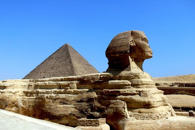 Private Tour: Giza Pyramids, Sphinx, Memphis, Sakkara - Memphis outside the city museum, where Ramses II steals the scene