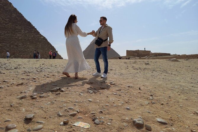Private Tour Giza Pyramids Sphinx Sakkara and Dahshur - Stop 3: Giza Pyramids, Optional Interior Passage, and Panorama Photos