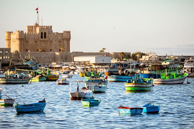 Private tour to Alexandria from Giza with Lunch and Entrance fees - Ancient Roman amphitheater: one of the best-preserved Roman sites in Egypt