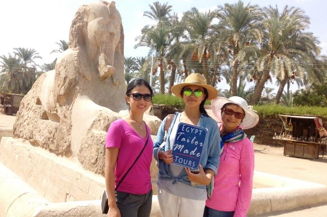 Private Tour to explore Giza Pyramids - Saqqara -Memphis - Great Sphinx stop: where the myth meets the real scale