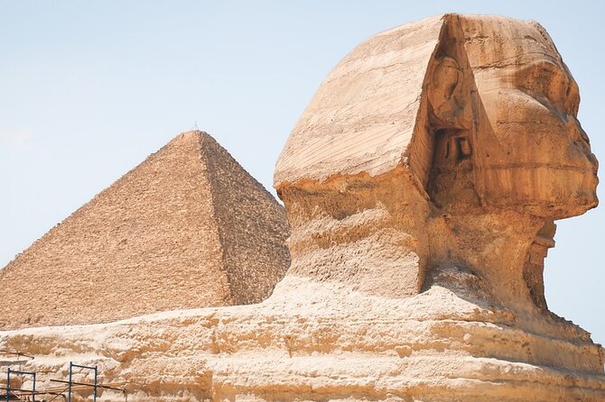 Private Tour to Giza Pyramids,Sphinx,Egyptian Museum&local lunch - Giza Pyramids and the Sphinx Forecourt, With the Best “Big Picture” Angles