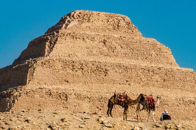 Private Tour to Giza Pyramids Sphinx Memphis and Saqqara - Saqqara and the Step Pyramid of Djoser: the oldest pyramid you see from outside