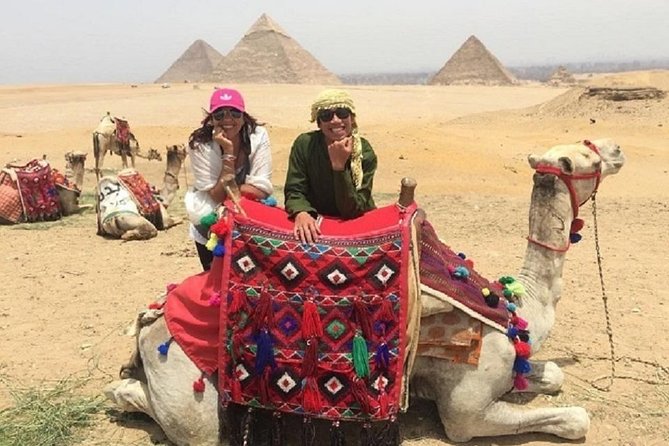 Private Tour to Giza Pyramids Sphinx with Camel Riding - The best pyramid viewpoints, close-up and the classic trio shot