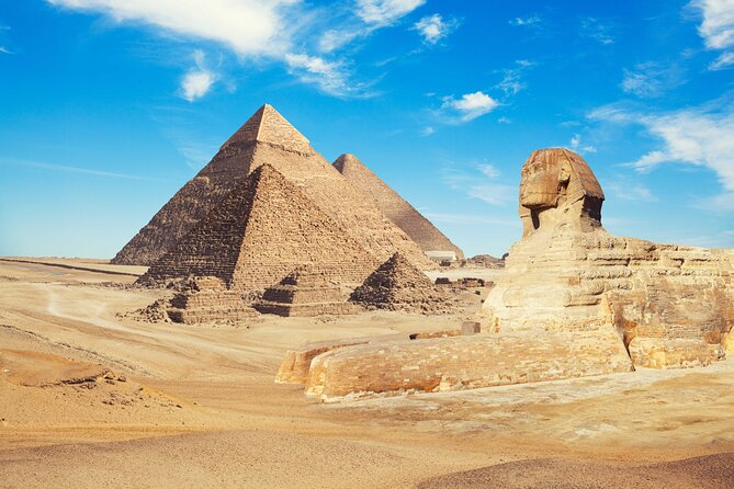 Private Tour To Pyramids of Giza Memphis Saqqara With Lunch - Memphis: Ramses II, alabaster sphinx, and the capital city context