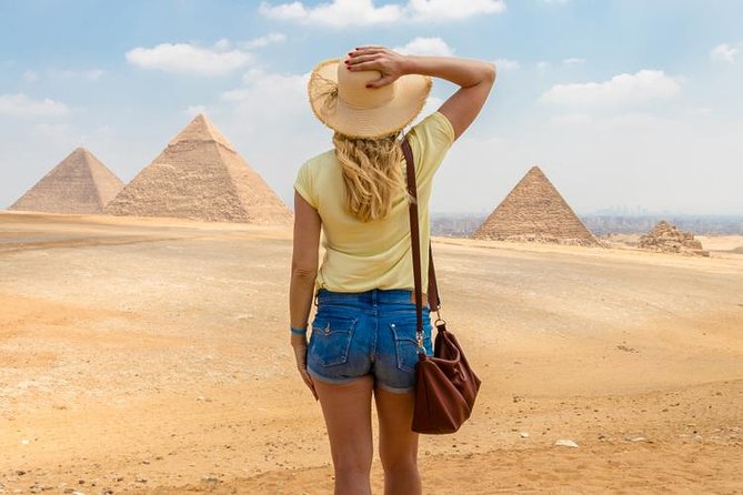 Private ViP all-inclusive Giza Pyramids,Sphinx,Inside Pyramid - Hotel pickup and the 9:00 a.m. start: how to make your day feel shorter