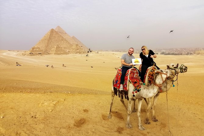 Pyramids of Giza, the Sphinx, the Egyptian Museum. - Giza Plateau, the Sphinx, and Khafre’s Valley Temple, with the right context