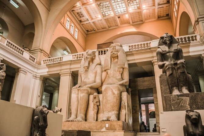 Pyramids, Sphinx, Egyptian Museum And khan El Khalili Day Tour - The Egyptian Museum in 3 hours: where your guide will likely steer you
