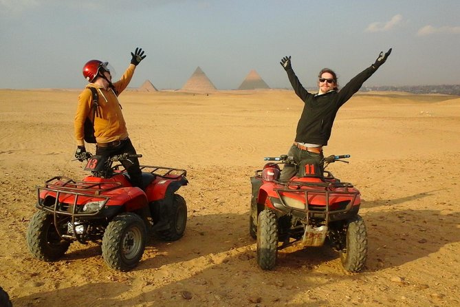Quad Bike Trip At Desert of Giza Pyramids - Quad Biking to the Pyramids: What This 1-Hour Rush Really Feels Like
