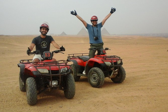 Quad Bike Trip At Desert of Giza Pyramids - Safety Check Before You Start: Helmets, Guides, and What to Watch