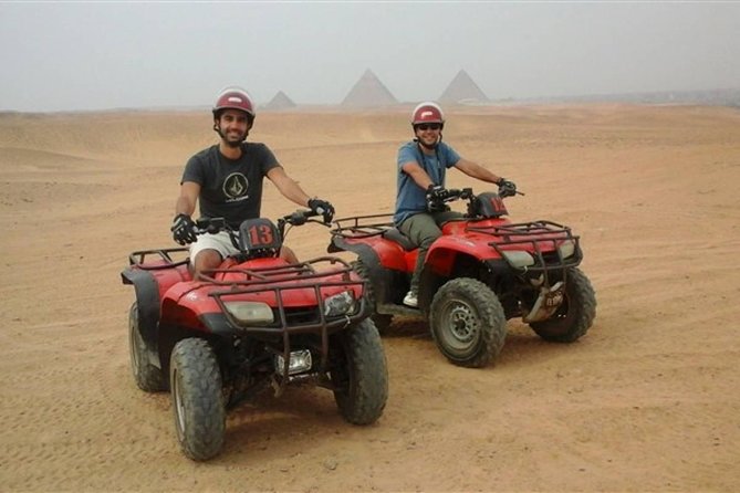 Quad Bike Trip At Desert of Giza Pyramids - Timing Matters: 6:00 am to 5:00 pm and the Best Light for Pyramid Photos