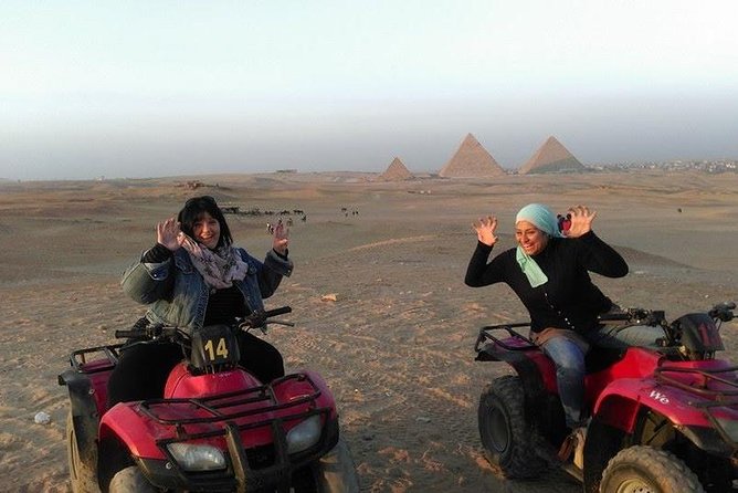 Quad Bike Trip At Desert of Giza Pyramids - Door-to-Door Transfers in Cairo and Giza: Less Waiting, More Riding