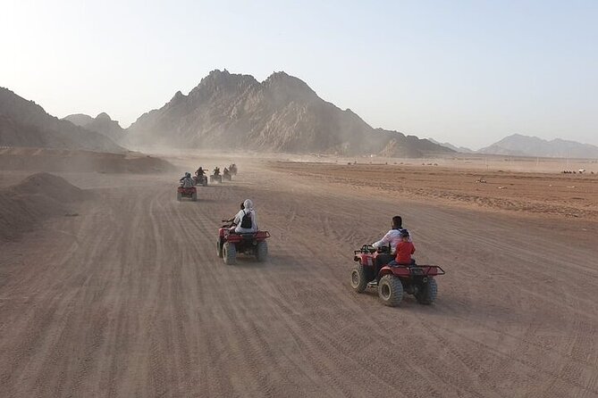 Quad Biking Safari-Camel Ride-Bedouin Dinner and Shows From Sharm - Quad biking on ATV: fun, but expect a guided pace