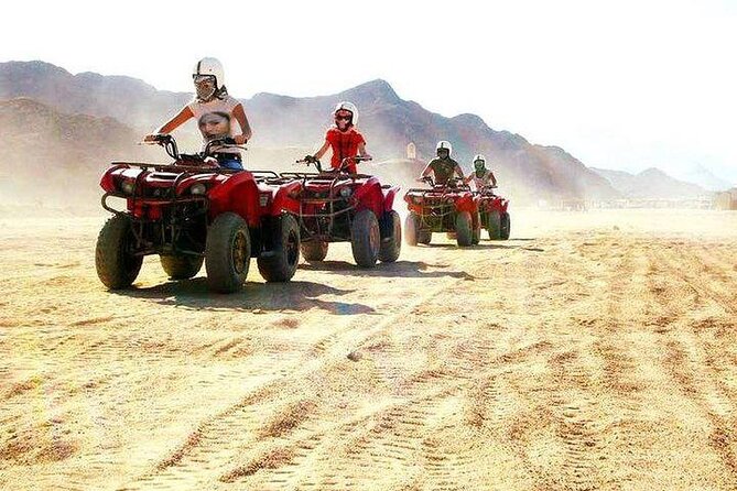 Quad Biking Safari-Camel Ride-Bedouin Dinner and Shows From Sharm - Camel ride reality check: brief, photo-focused, and still part of the show