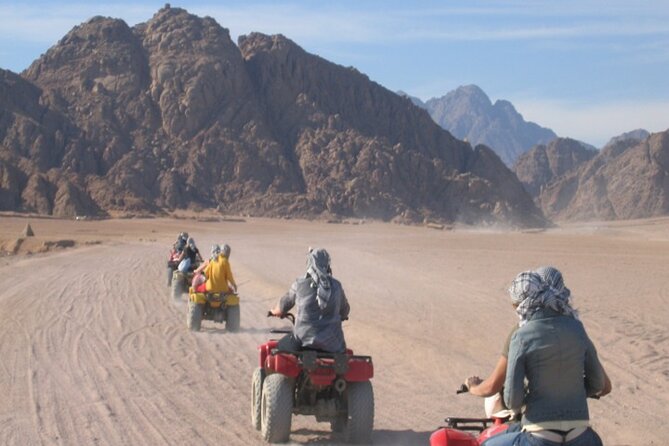 Quad Biking Tour in Sharm El Sheikh Desert - The Guided Ride: From Practice to Open Plains and the Sinai Mountains