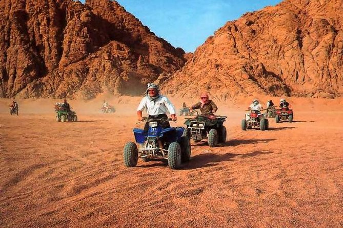 Quad Biking Tour in Sharm El Sheikh Desert - Getting there from Sharm: pickup options and the van ride