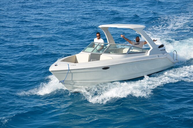 Red Sea: Orange Island Speedboat Full Day Tour with Lunch - Orange Bay Island: clear shallows, coral country, and 2 hours of beach time