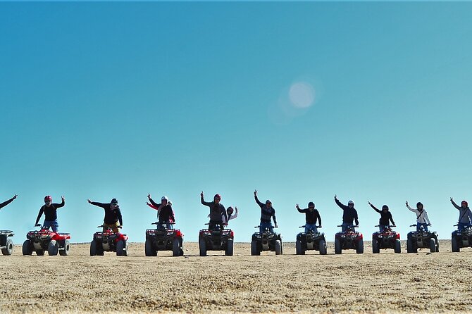 Safari ATV, Buggy, Camel, Bedouin Dinner and Hurghada Show - From Hotel Pickup to Scorpion Safari Garage: How the day starts