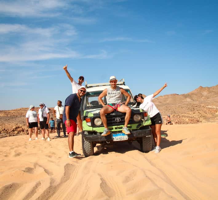 Sharm El-Sheikh: Jeep Adventure to Blue Hole, Canyon & Dahab - ATV Ride Along the Sea and Mountains: Optional, Fast, and Often a Little Short