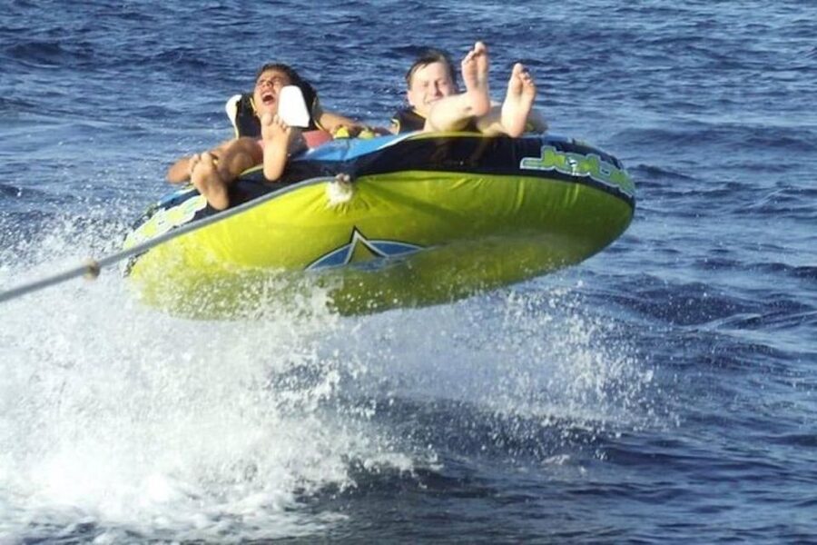 Sharm El-Sheikh: Parasailing, Camel Ride, Dive & Quad Bike - Banana Boat and Tube Ride: Big Water Fun, No Deep Planning