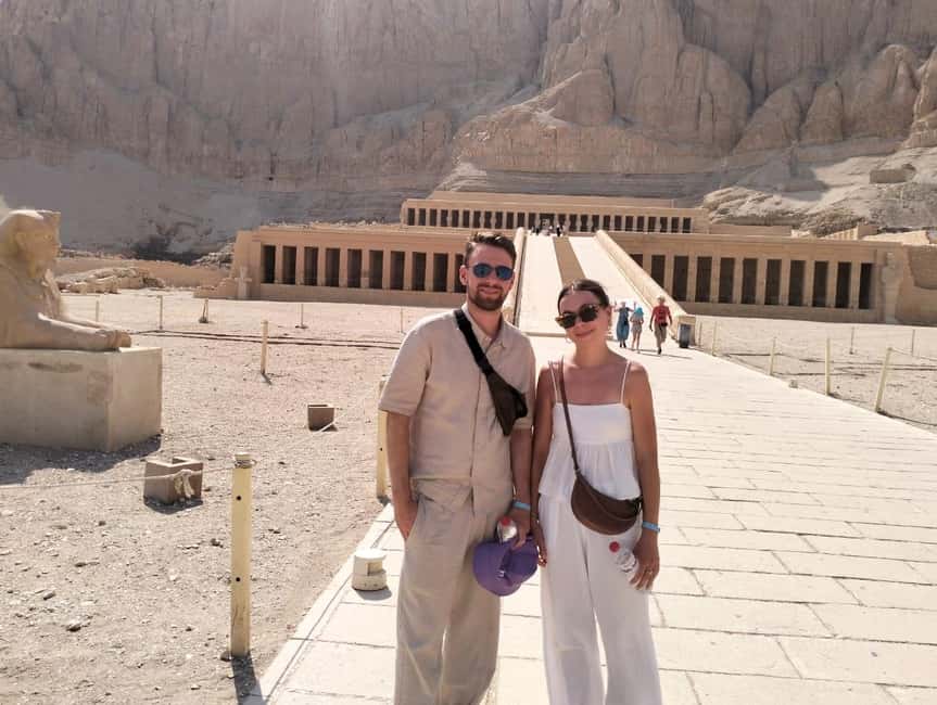 Sharm El Sheikh: Trip to Luxor & Tutankhamun Tomb by Plane - Valley of the Kings: walking into tomb art you can actually see